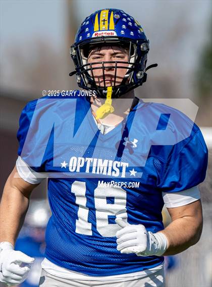 Thumbnail 1 in Sacramento Optimist All-Star Football North vs South photogallery.