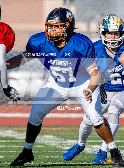 Thumbnail 1 in Sacramento Optimist All-Star Football North vs South photogallery.