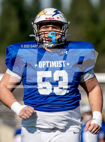 Thumbnail 1 in Sacramento Optimist All-Star Football North vs South photogallery.