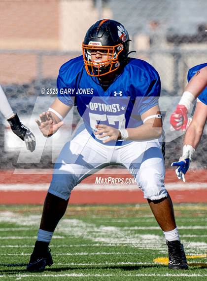 Thumbnail 3 in Sacramento Optimist All-Star Football North vs South photogallery.