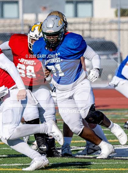 Thumbnail 3 in Sacramento Optimist All-Star Football North vs South photogallery.