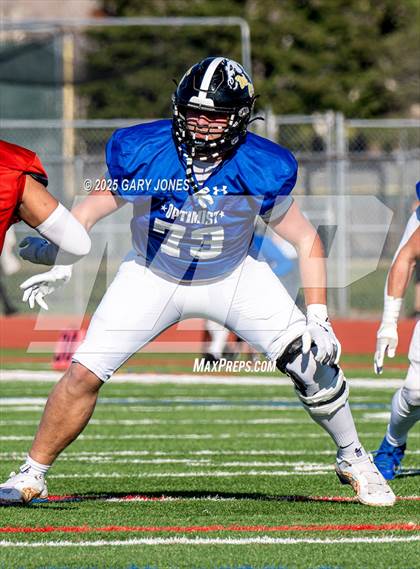 Thumbnail 2 in Sacramento Optimist All-Star Football North vs South photogallery.