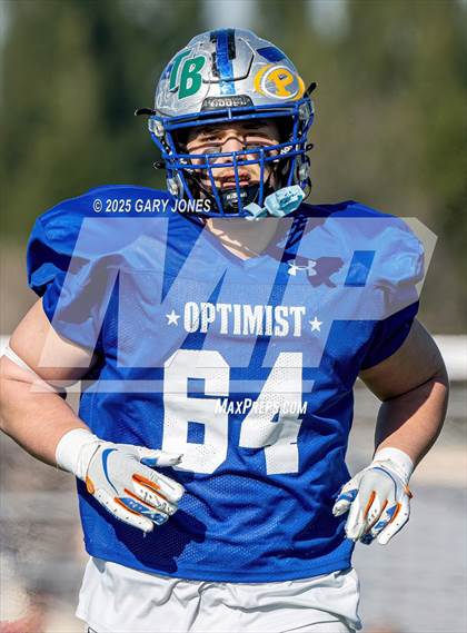Thumbnail 2 in Sacramento Optimist All-Star Football North vs South photogallery.