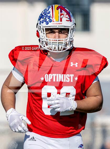 Thumbnail 1 in Sacramento Optimist All-Star Football North vs South photogallery.