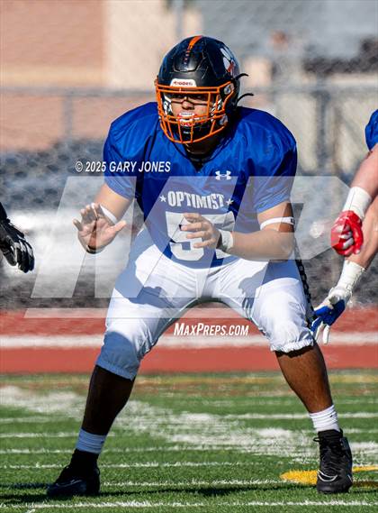 Thumbnail 2 in Sacramento Optimist All-Star Football North vs South photogallery.