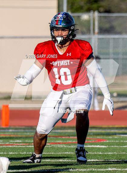 Thumbnail 3 in Sacramento Optimist All-Star Football North vs South photogallery.