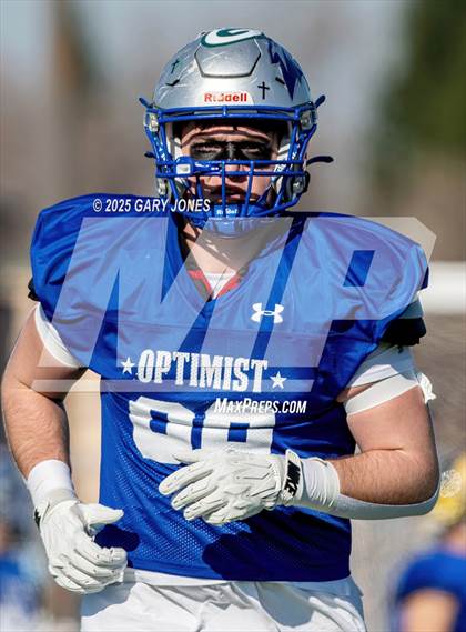 Thumbnail 1 in Sacramento Optimist All-Star Football North vs South photogallery.