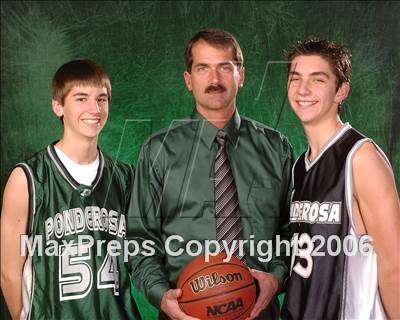 Thumbnail 3 in Ponderosa Freshmen Boys Basketball Team Photos photogallery.