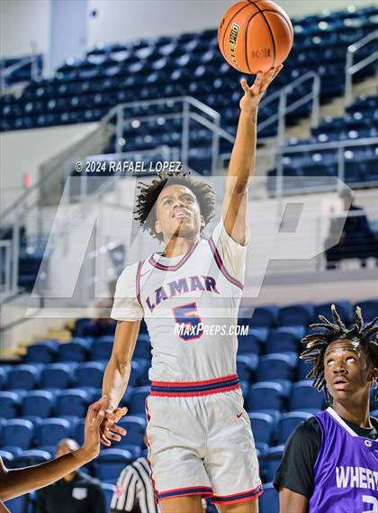 Thumbnail 3 in Lamar vs. Wheatley (Houston ISD Tournament) photogallery.