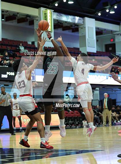 Thumbnail 1 in Woodlands vs Peekskill (Slam Dunk Showcase) photogallery.
