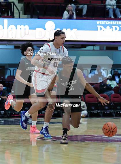 Thumbnail 1 in Woodlands vs Peekskill (Slam Dunk Showcase) photogallery.