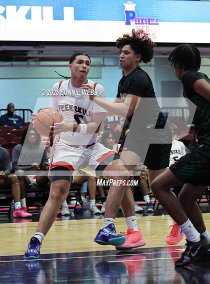 Thumbnail 1 in Woodlands vs Peekskill (Slam Dunk Showcase) photogallery.