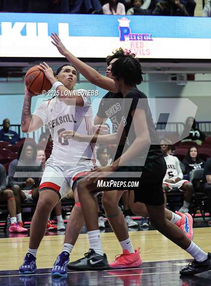 Thumbnail 2 in Woodlands vs Peekskill (Slam Dunk Showcase) photogallery.