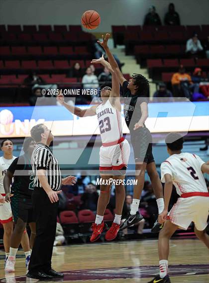 Thumbnail 1 in Woodlands vs Peekskill (Slam Dunk Showcase) photogallery.