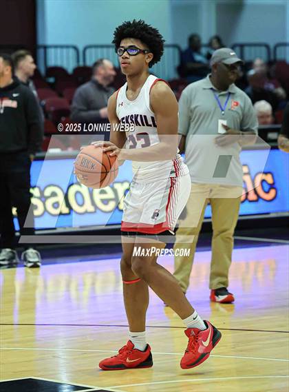 Thumbnail 2 in Woodlands vs Peekskill (Slam Dunk Showcase) photogallery.