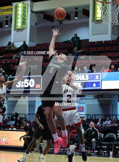 Thumbnail 2 in Woodlands vs Peekskill (Slam Dunk Showcase) photogallery.