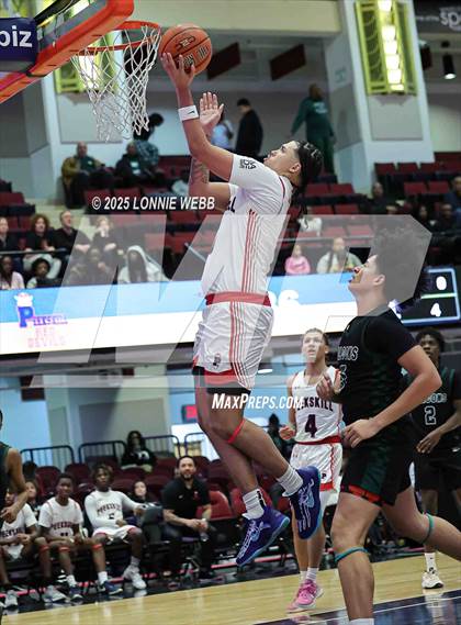 Thumbnail 2 in Woodlands vs Peekskill (Slam Dunk Showcase) photogallery.
