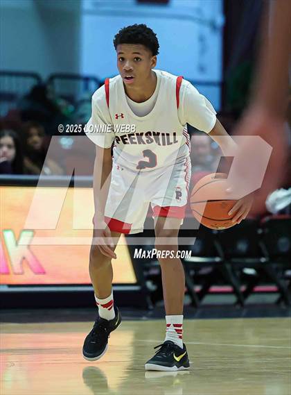 Thumbnail 3 in Woodlands vs Peekskill (Slam Dunk Showcase) photogallery.