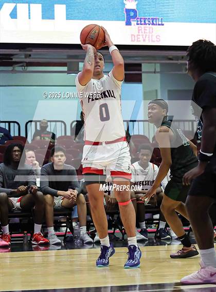 Thumbnail 1 in Woodlands vs Peekskill (Slam Dunk Showcase) photogallery.