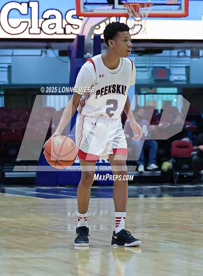 Thumbnail 1 in Woodlands vs Peekskill (Slam Dunk Showcase) photogallery.