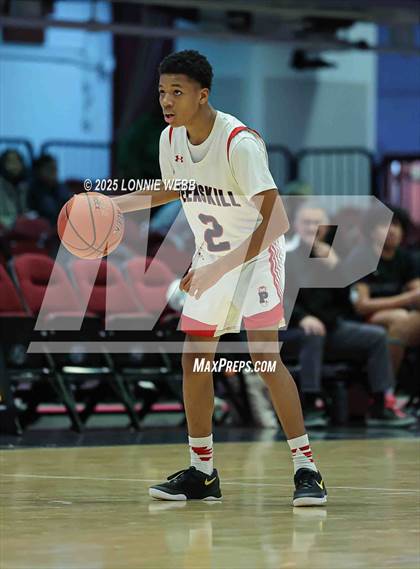 Thumbnail 2 in Woodlands vs Peekskill (Slam Dunk Showcase) photogallery.
