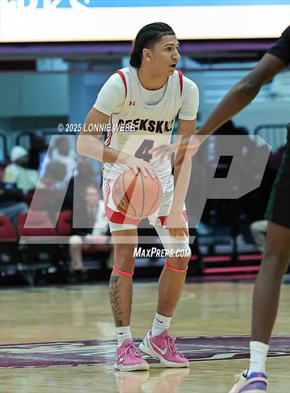 Thumbnail 2 in Woodlands vs Peekskill (Slam Dunk Showcase) photogallery.