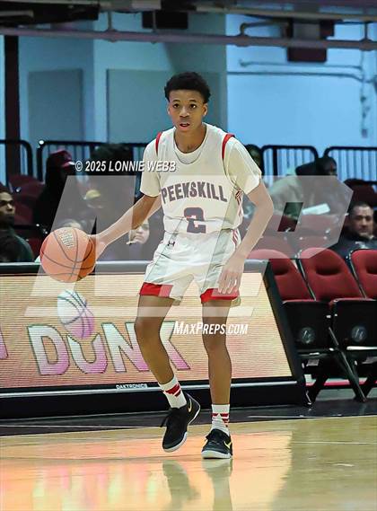 Thumbnail 3 in Woodlands vs Peekskill (Slam Dunk Showcase) photogallery.