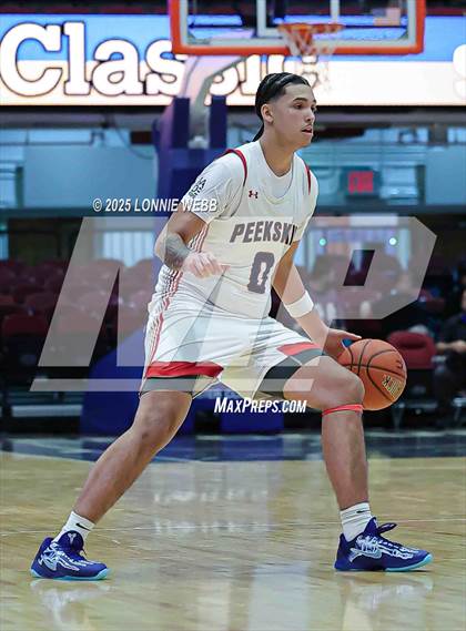 Thumbnail 3 in Woodlands vs Peekskill (Slam Dunk Showcase) photogallery.
