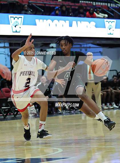 Thumbnail 2 in Woodlands vs Peekskill (Slam Dunk Showcase) photogallery.