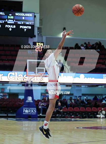 Thumbnail 1 in Woodlands vs Peekskill (Slam Dunk Showcase) photogallery.