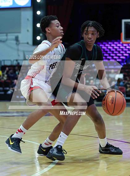 Thumbnail 2 in Woodlands vs Peekskill (Slam Dunk Showcase) photogallery.
