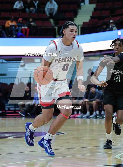 Thumbnail 1 in Woodlands vs Peekskill (Slam Dunk Showcase) photogallery.