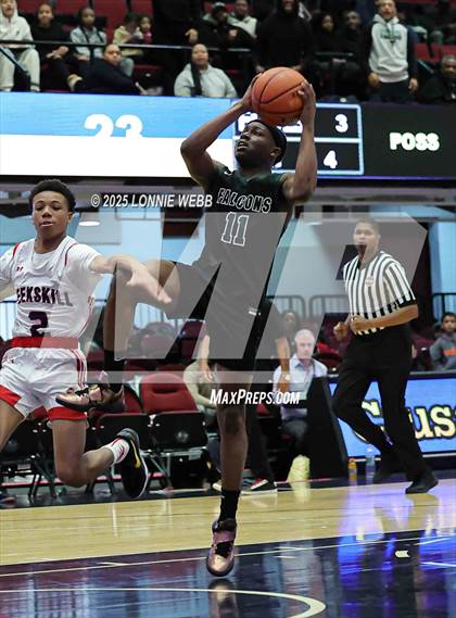 Thumbnail 1 in Woodlands vs Peekskill (Slam Dunk Showcase) photogallery.