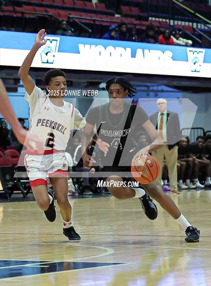 Thumbnail 1 in Woodlands vs Peekskill (Slam Dunk Showcase) photogallery.