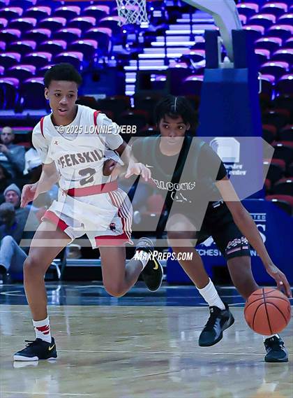 Thumbnail 1 in Woodlands vs Peekskill (Slam Dunk Showcase) photogallery.