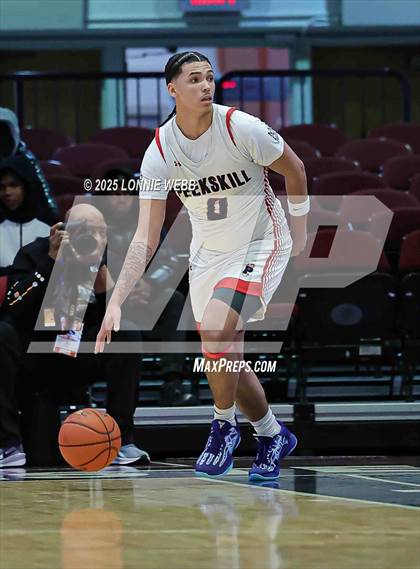 Thumbnail 2 in Woodlands vs Peekskill (Slam Dunk Showcase) photogallery.