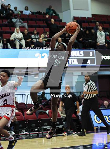 Thumbnail 2 in Woodlands vs Peekskill (Slam Dunk Showcase) photogallery.