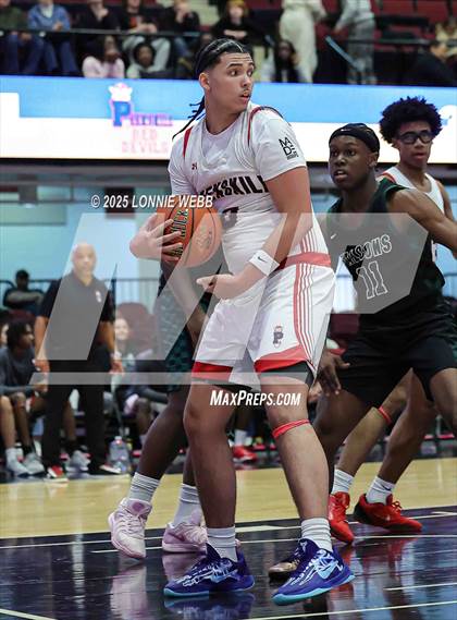 Thumbnail 3 in Woodlands vs Peekskill (Slam Dunk Showcase) photogallery.