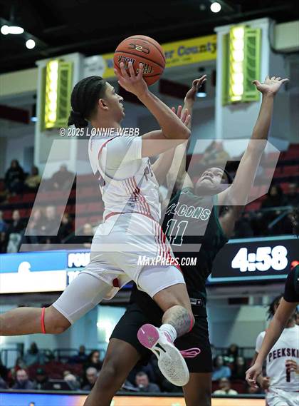 Thumbnail 1 in Woodlands vs Peekskill (Slam Dunk Showcase) photogallery.