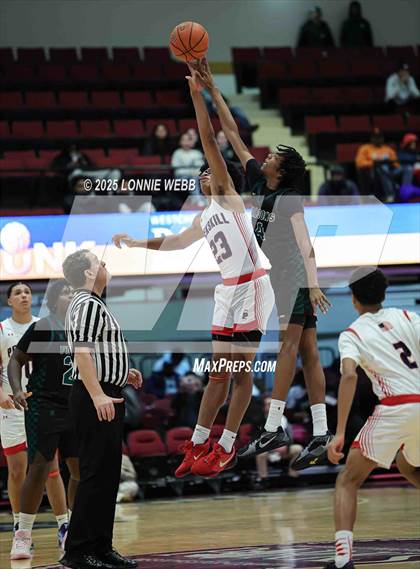 Thumbnail 2 in Woodlands vs Peekskill (Slam Dunk Showcase) photogallery.