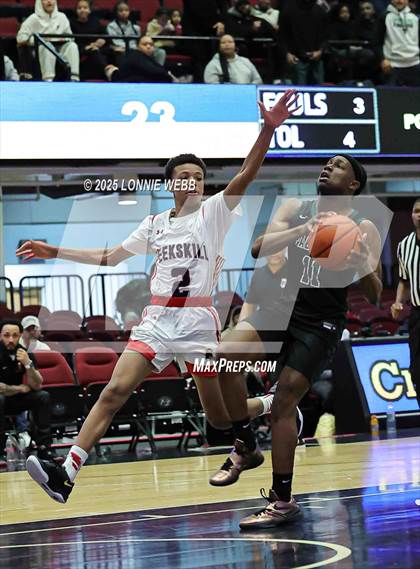 Thumbnail 3 in Woodlands vs Peekskill (Slam Dunk Showcase) photogallery.
