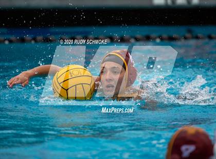 Thumbnail 2 in Santa Fe Christian vs Monte Vista (CIF SDS D5 Water Polo Finals) photogallery.
