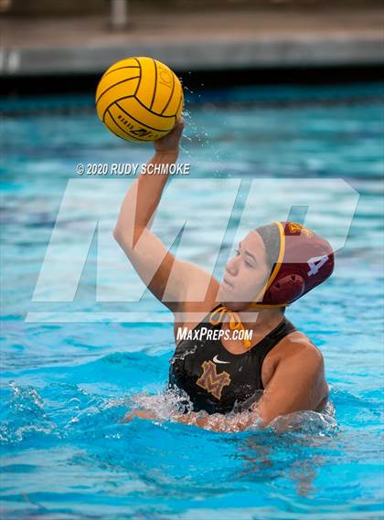 Thumbnail 3 in Santa Fe Christian vs Monte Vista (CIF SDS D5 Water Polo Finals) photogallery.