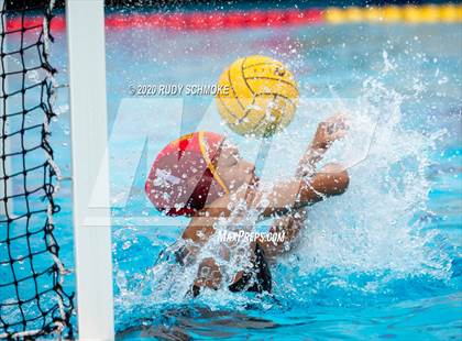 Thumbnail 3 in Santa Fe Christian vs Monte Vista (CIF SDS D5 Water Polo Finals) photogallery.