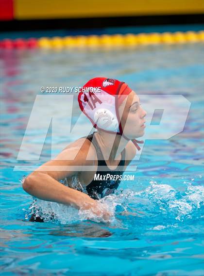 Thumbnail 3 in Santa Fe Christian vs Monte Vista (CIF SDS D5 Water Polo Finals) photogallery.