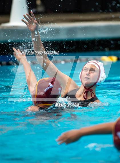 Thumbnail 2 in Santa Fe Christian vs Monte Vista (CIF SDS D5 Water Polo Finals) photogallery.