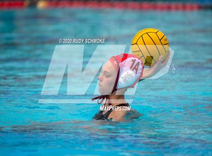 Thumbnail 3 in Santa Fe Christian vs Monte Vista (CIF SDS D5 Water Polo Finals) photogallery.