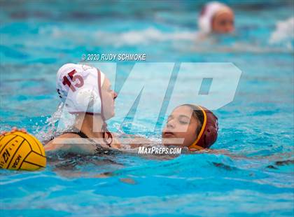 Thumbnail 2 in Santa Fe Christian vs Monte Vista (CIF SDS D5 Water Polo Finals) photogallery.