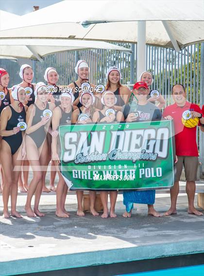 Thumbnail 2 in Santa Fe Christian vs Monte Vista (CIF SDS D5 Water Polo Finals) photogallery.