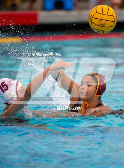 Thumbnail 3 in Santa Fe Christian vs Monte Vista (CIF SDS D5 Water Polo Finals) photogallery.
